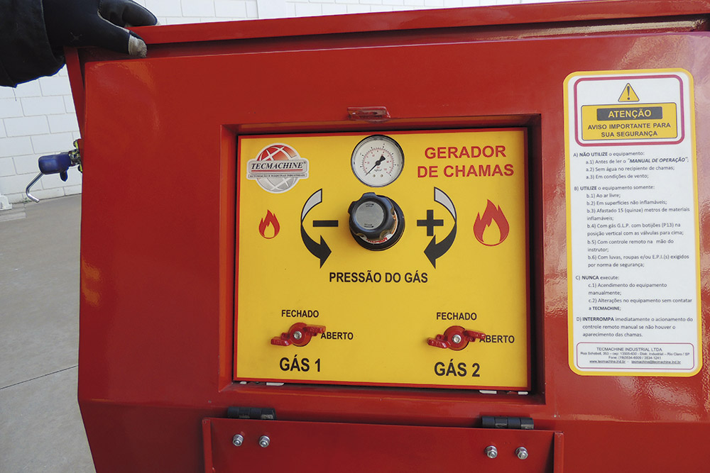 Tech Fire 80 - Gerador de Chamas